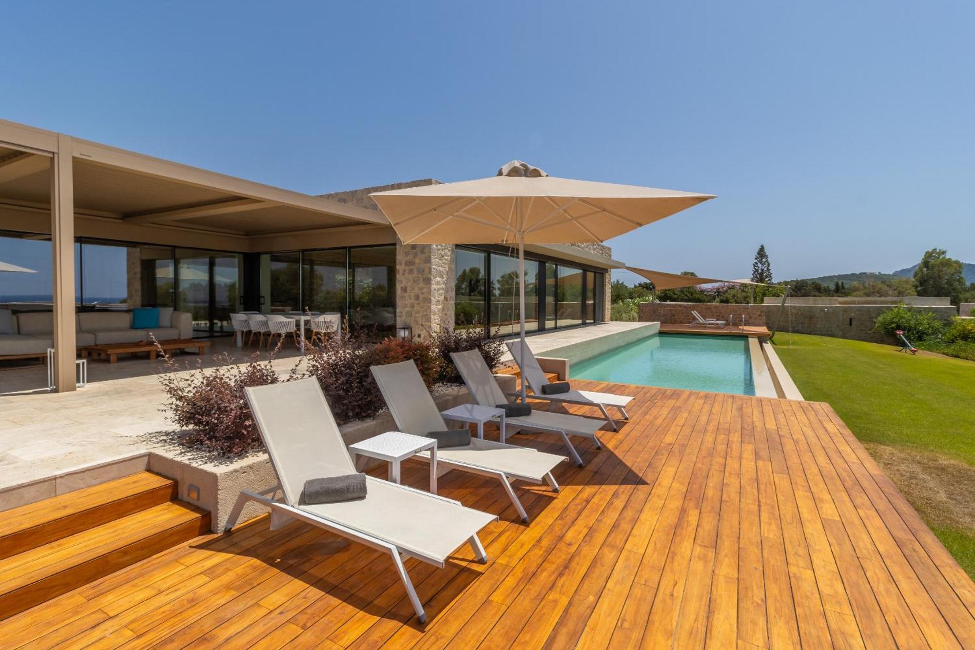 Messinian Nest Villa Jálova Kültér fotó