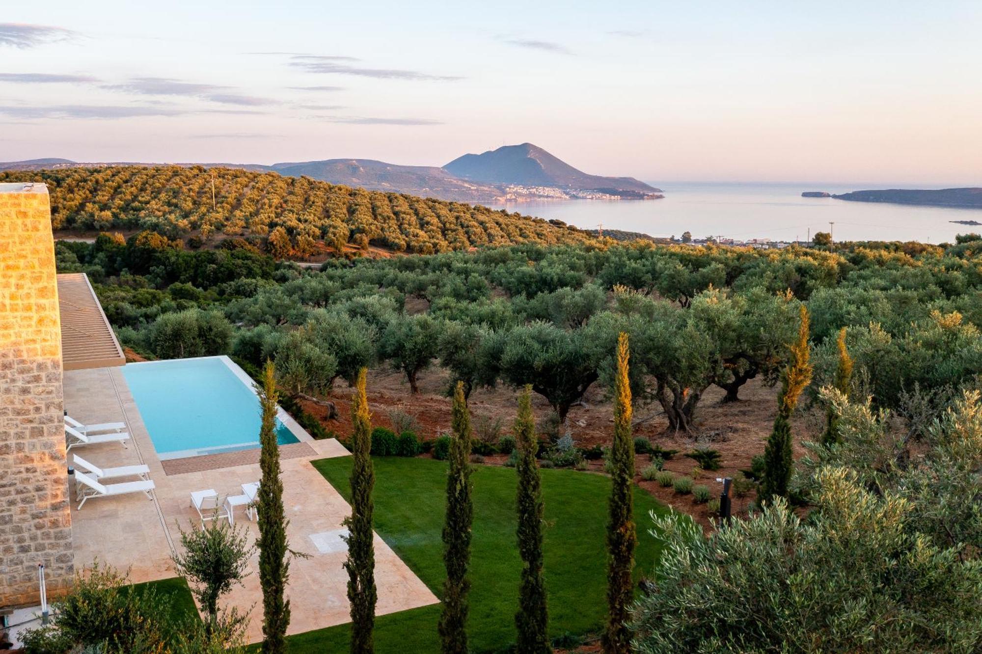 Messinian Nest Villa Jálova Kültér fotó