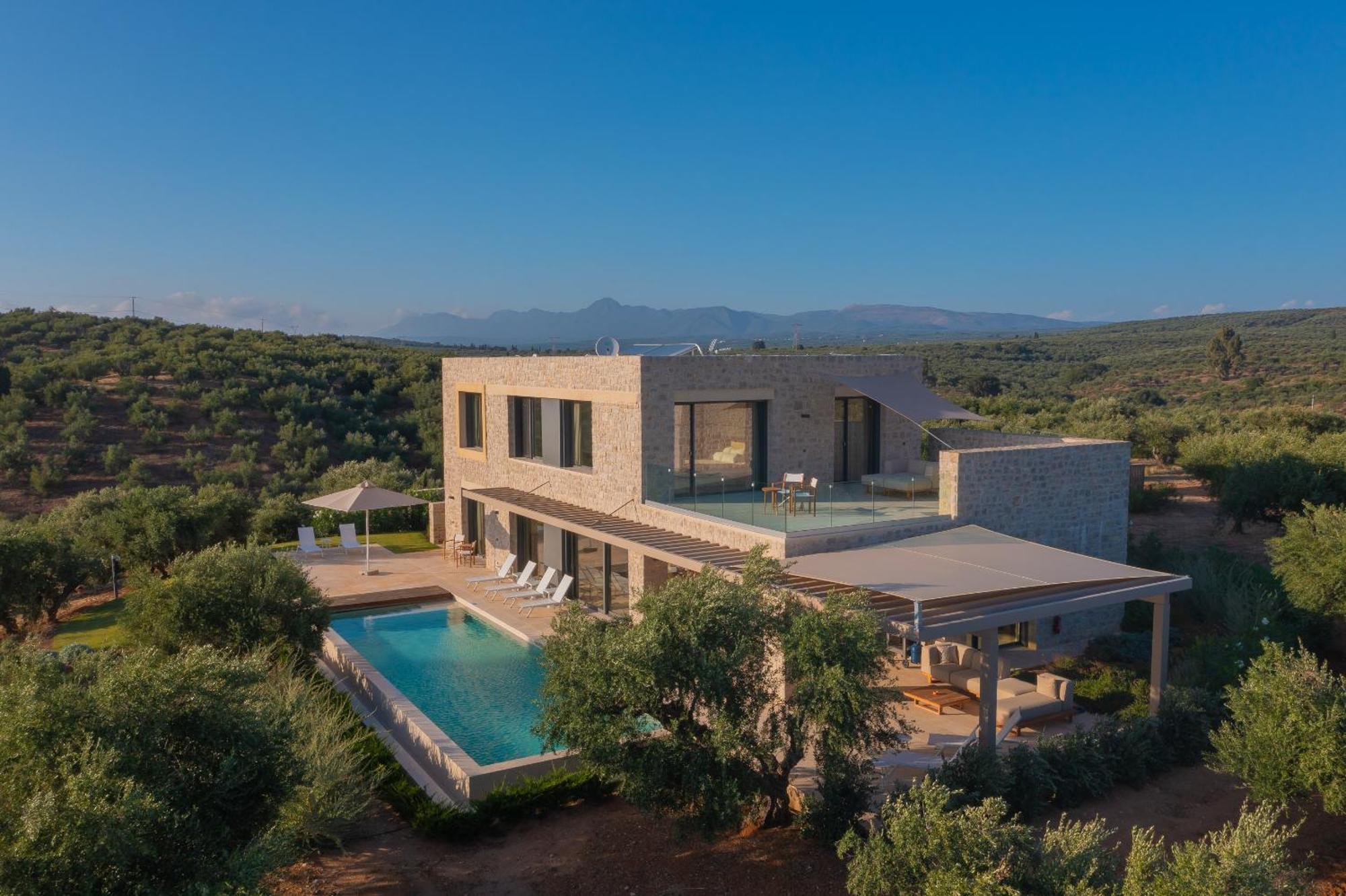 Messinian Nest Villa Jálova Kültér fotó